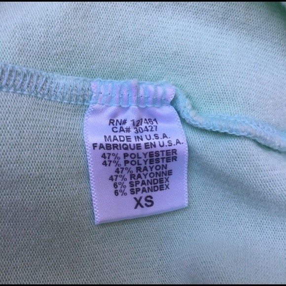 NWT Wildfox Beach Bum Baggy Beach Jumper Mint XS - Picture 6 of 9